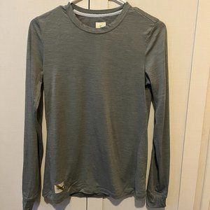 Tracksmith - Harrier - Long Sleeve - Small - Sage Heather